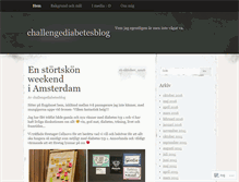 Tablet Screenshot of challengediabetesblog.com